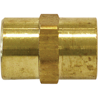 RACCORD FEMELLE HEXAGONAL(F)NPT1/4"-(F)1/4"LAITO, Laiton - Topring 41.195