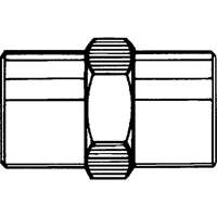 RACCORD FEMELLE HEXAGONAL(F)NPT1/8"(F)1/8"LAITON, Laiton - Topring 41.190