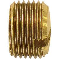 Bouchon de tuyau (avec fentes), 1/8" dia., Laiton - Topring 41.450