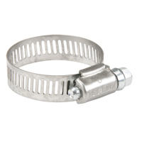 HOSE CLAMP SS & ZINC PLATED REUSABLE 3/4"-1 3/4", Min Dia. 3/4" - Ideal Clamp HS-20
