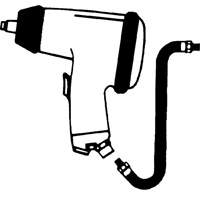 BOYAU AMORTISSEUR 1/4",18" LONG - Topring 62.522