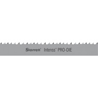 Intenss Pro-Die Band Saw Blade, Bi-Metal, 5' 4-1/2" L x 1/2" W x 0.025" Thick, 6-10 TPI - Starrett 99102-05-04-1/2