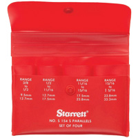 Plastic Case Only for Set of 4 Parallels - Starrett S154SZZ