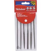 Assorted Miniature Files, 6 Pcs - Nicholson By Crescent 42030L