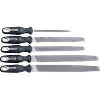 5-Piece Ergonomic File Set, 5 Pcs - Nicholson By Crescent 22040HNNN