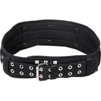 Ceinture de confort matelass&eacute;e de 5" de largeur, Nylon, Noir - Kuny's EL-881X