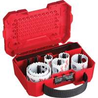 Hole Dozer Electrician's Hole Saw Kit, 10 Pieces - Milwaukee 49-22-4095CA