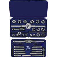 Hanson&reg; Metric Tap & Hex Die Set, 25 Pieces - Irwin 26317