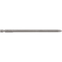 Power Bit, Phillips, #2 Tip, 1/4" Drive Size, 6" Length - Irwin 93067