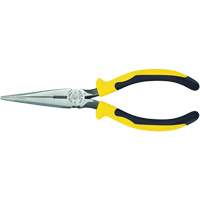Long-Nose Pliers, Side Cutters, Journeyman Handle, 7-5/16" L - Klein Tools J203-7
