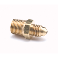 Flare Connector-flare Tube To Male Pipe, 1/4" x 1/8" - Dominion D48-4A
