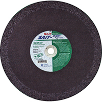 Meule &agrave; tronçonner haute vitesse pour le b&eacute;ton C24R, 12" x 1/8", Arbre de 1", Type 1, Oxyde d'aluminium, 6300 Tr/min - United Abrasives Inc. 23413