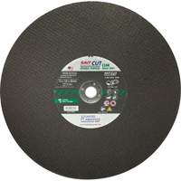 Meule &agrave; tronçonner haute vitesse pour le b&eacute;ton C24R, 12" x 1/8", Arbre de 25/32", Type 1, Carbure de silicium, 6300 Tr/min - United Abrasives Inc. 23423