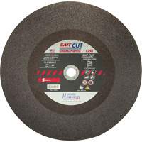 MEULE &agrave; tronçonner C24R, 16" x 5/32", Arbre de 1", Type 1, Oxyde d'aluminium, 3800 Tr/min - United Abrasives Inc. 24070