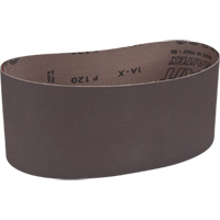 Courroie abrasive pour ponceuse portative, 4" la x 24" lo, Oxyde d'aluminium, Grain 120 - United Abrasives Inc. 57907