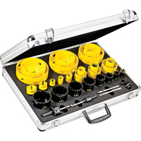 Electrician's Hole Saw Kits, 31 Pieces - Starrett KMX25061-N