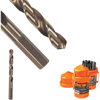 SST Jobber Drill, High Speed Steel, 7/32", 3-11/16" L, 2-1/4" Flute, 118° Point Angle - Walter Surface Technologies 01A014