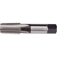 Tarauds pour tuyau &agrave; crochet moyen, 1/8"-27, 4 cannelures, 70 mm lo, Acier rapide - Dormer 5977634