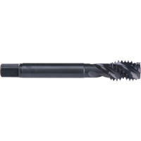 45° Spiral Flute Tap, High Speed Cobalt, 1/4"-28 Thread, 2-1/2" L - Dormer 5974715