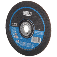 Grinding Wheel, 7" x 9/32", 7/8" Arbor, Type 27 - Tyrolit 466754