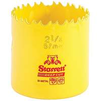 Scie &agrave; cloche bim&eacute;tal 2-1/4", 2-1/4", Profondeur de la coupe 2", Bim&eacute;tal - Starrett DCH0214-G