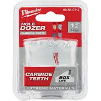 Scie cloche Hole Dozer, 1-3/4", Profondeur de la coupe 1-5/8", Carbure - Milwaukee 49-56-0717CAN
