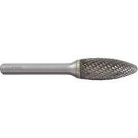 Fraise au carbure en forme de flamme ALLSTEEL, SH-5, 1/2" dia., 1/4" Tige, 1-1/4" Prof. de la coupe - Walter Technologies Pour Surface 01W330