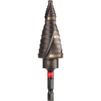 #8 Shockwave Impact Duty Step Drill Bit, 1/2" - 1" , 1/16" Increments, Titanium - Milwaukee 48-89-9248