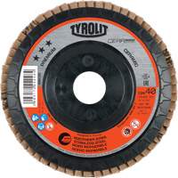 Disque &agrave; lamelles, 4-1/2" x 5/8"-11, Type 27, Grain 60, C&eacute;ramique - Tyrolit 34464929