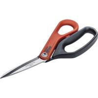 Cisaille tout usage en acier inoxydable pour ouvrier professionnel, 8-1/2", Poign&eacute;e Anneaux - Wiss By Crescent CW812S