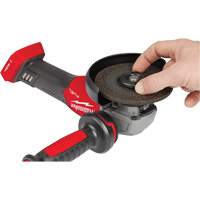M18 Fuel Slide Switch Braking Grinder with One-Key Slide Switch (Tool Only), 4-1/2" or 5" Wheel, 18 V - Milwaukee 2883-20