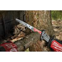 Lame Ax Sawzall pour l'&eacute;lagage et le nettoyage du bois, Carbure, 3 Dents par pouce, 9" lo x 1" la - Milwaukee 48-00-5332CAN