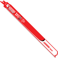 Lame de scie alternative &eacute;paisse pour le m&eacute;tal, Carbure, 8 Dents par pouce, 12" lo x 1" la - Diablo DS1208CF3C