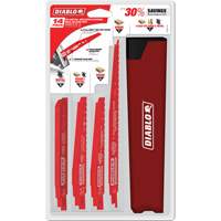 Nail-Embedded Wood & Metal Demo Reciprocating Saw Blade Set - Diablo DS0014SC