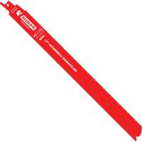 Reciprocating Blade for Auto Dismantling, Bi-Metal, 14-18 TPI, 12" L x 1" W - Diablo DS1214WBF