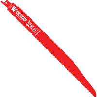Lame de scie alternative pour la d&eacute;molition et les m&eacute;taux &eacute;pais, Bim&eacute;tal, 8-10 Dents par pouce, 12" lo - Diablo DS1208BFD5C