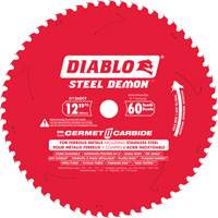 Lame de scie circulaire Cermet II Steel Demon, 12", 60 dents, Pour M&eacute;tal - Diablo D1260CF