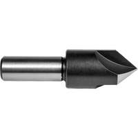 Fraise conique &agrave; centrer &agrave; 3 cannelures, 1/4", Cannelure Spirale, Acier rapide, Tige Droit - Dormer 8157414