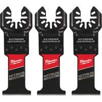 Lames multi-outils oscillantes Nitrus Carbide Extreme Materials Universal Fit Open-Lok - Milwaukee 49-25-1573CAN