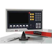 Metal Lathe/Taper Attachment & DRO, 75" L x 32" W x 53" H - King Canada KC-1440ML-2/54/DRO