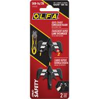 Quick-Change Concealed Blade Replacement Heads, Single Style - Olfa 1147522