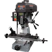 Milling Drilling Machine with Forward/Reverse, 12 Speeds, 1-1/4" Drilling Capacity - King Canada PDM-30R