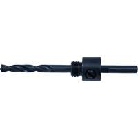 Round Shank Hole Saw Mandrel, 9/16" - 1-3/16", 1/4" Shank - Walter Surface Technologies C25116