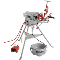 Syst&egrave;me de filetage complet pour fileteuse &eacute;lectrique mod&egrave;le 300, 38 tr/min, Filetage de la tige 1/8" - 2"  - Ridgid 15682