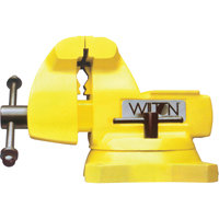 High Vis Safety Vise, 5" Jaw Width, 3-3/4" Throat Depth - Wilton WL9-63187