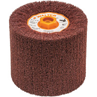 Blendex Surface Conditioning Drum, 4-1/2" Dia. x 4" W, 5/8"-11 Arbor, Medium Grit - Walter Surface Technologies 07M443
