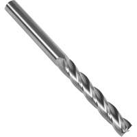 Fraise en bout carr&eacute;e extra longue 30° S137, 5/16" dia., 4" lo, 4 cannelures, 5/16" tige, Carbure - Dormer 7648828