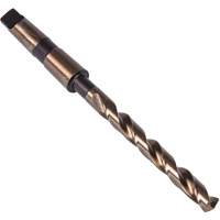 Heavy Duty Taper Shank Drill Bit, 9/16", High Speed Cobalt, 4-7/8" Flute, 135° Point - Precision 6000882