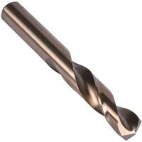 Heavy-Duty Stub Length Drill Bit, 33/64", High Speed Cobalt, 2-3/8" Flute, 135° Point - Precision 5995966