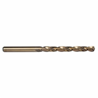 Foret long, 1/16", Acier rapide au cobalt, Cannelure 1-3/4", Pointe de 135° - Precision 5996565